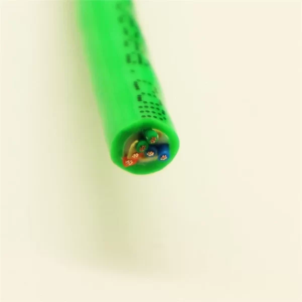 Aquaculture Fishing Camera Cable With Green Color PUR Sheath - Image 5