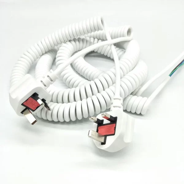 Coiled Cable, Spring Cable Customized and Spiral Cables