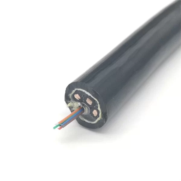 Hybrid Cable Fiber And Power Wire