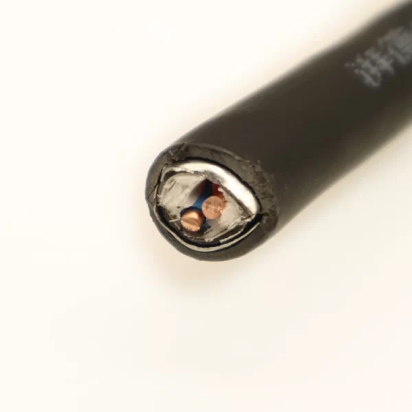 Power Cable with Black Color LSZH Sheath