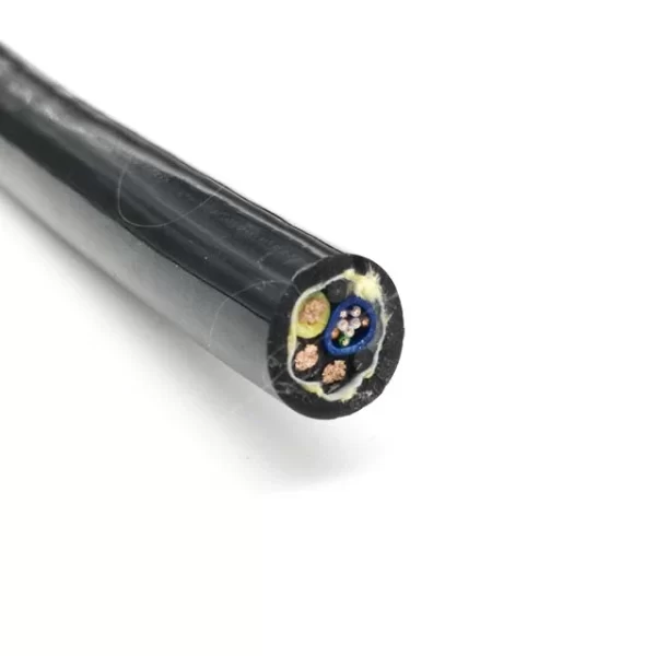 Network And Power Umbilical Cable With PE Insulation PUR Jacket