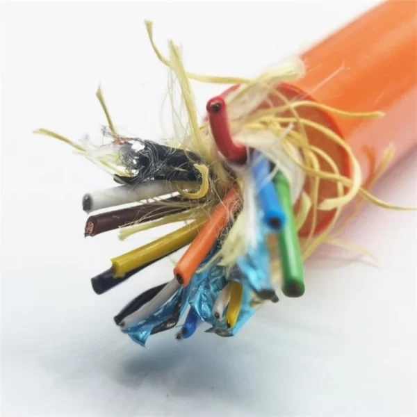 Underwater Floating Cable with Orange PUR Jacket Factory - Image 4