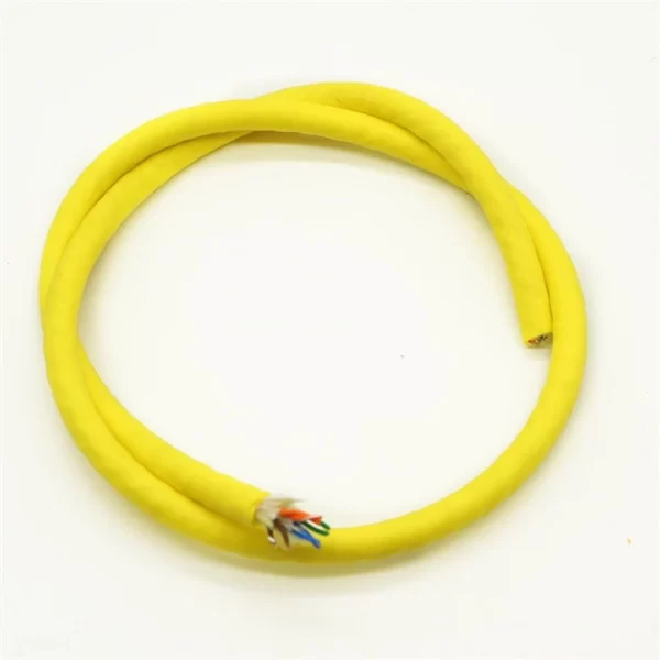 Yellow 4×2×26AWG ROV Tether